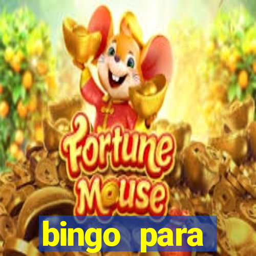 bingo para despedida de solteira para imprimir